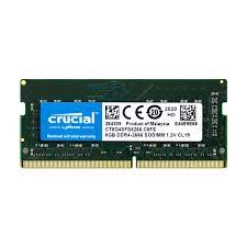MEMORIA DDR4 DE 8GB BUS 2666  MARCA CRUCIAL NUEVA             PROMOCION