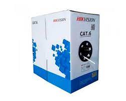 CABLE UTP CAT 6 BLANCO USO REDES Y CCTVCM 23AWG
0.53MM UL HIKVISION X 305 MTS 100% COBRE