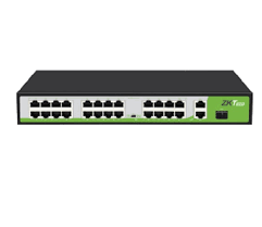 Switch poe no administrable 24 puertos rj45 10/100mbps+2puertos
10/100/1000mbps+1sfp 10/100/1000mbps