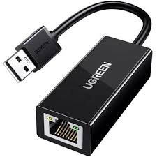 CONVERTIDOR USB 2,0 A RED RJ45 10/100 MBPS COMPATIBLE CON MAC, WINDOWS Y LINUX