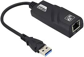 CONVERTIDOR USB 3,0 A RED GIGA RJ45 10/100/1000 MBPS COMPATIBLE CON MAC, WINDOWS Y LINUX