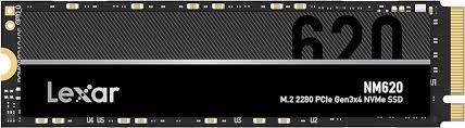 SSD PCI-E 3.0 M.2 2280 2TB NVME LEXAR NM620 LNM620X002T-RNNNU R/W 3300 MB/S Garantia 5 Años