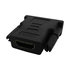 [CNV-DXU-0488] CONV DVI-D 24+1PIN A HDMI 19-PIN HEMBRA NEGRO XUE® Garantia 1 Año
