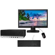 [PCCOMP010] EQUIPO COMPLETO CPU HP TINY PRODESK 400 G6 + MONITOR P24 G4 23.8”