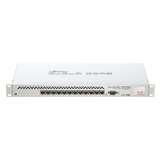 [CCR1016-12G] Cloud Core Router, CPU 16 Núcleos, Throughput 17.8Mpps/12Gbps, 12 Puertos Gigabit Ethernet, 2 GB Memoria