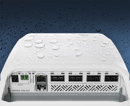 [CRS504-4XQ-OUT] Cloud Router Switch 504-4XQ-IN
