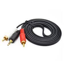 [CABLE 2X1 RCA 1,5] CABLE 2X1 STEREO A RCA X 1,5 METROS