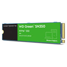 [SSD-PWD-0599] SSD PCI-E 4.0 M.2 2280 500GB NVME WD GREEN SN350 WDS500G2G0C R/W 3500 MB/S Garantia 3 Años